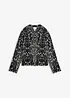 Jacquardmönstrad cardigan, bonprix