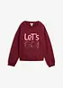 Sweatshirt av mjuk bomullsmix, bonprix