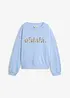 Sweatshirt av mjuk bomullsmix, bonprix