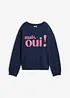 Sweatshirt av mjuk bomullsmix, bonprix