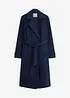 Vintertrenchcoat med yllelook, bonprix