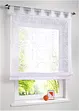 Transparent mönstrad hissgardin i återvunnen polyester, bonprix