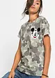 Kamouflagemönstrad T-shirt med Musse Pigg, Disney