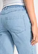 Jeans med bekväm medelhög midja (2-pack), raka ben, bonprix