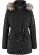 Varm parkas, fodrad, bonprix