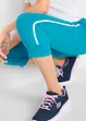 Joggingbyxa av bomull i caprimodell (2-pack), bonprix