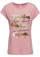 T-shirt med glittertryck, bonprix