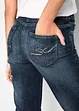 Stretch Straight Jeans Mid Waist, bonprix