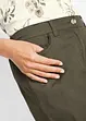 Papertouch-bermudas med bomull och bekväm midja, bonprix