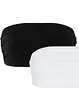 Bandåtopp i 2-pack, bonprix