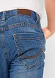 Stretchjeans Mid Waist med förstärkt knäparti, bonprix