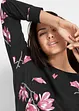 Sweatshirt i ledigt snitt av ren bomull, bonprix