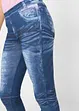 Flickleggings med denimlook, bonprix