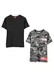 T-shirt i ekologisk bomull för barn (2-pack), bonprix
