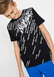 T-shirt för barn i ren bomull, Slim Fit, bonprix