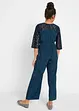 Jumpsuit med spets, för flickor, bonprix