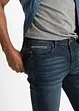Stretchiga jeansshorts, smal passform, bonprix