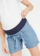 Mammashorts i lyocellblandning med jeanslook, bonprix