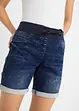 Jeansshorts Mid Waist för barn, bonprix