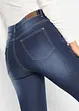 Slim Fit Ultra Soft Jeans, 7/8-längd, bonprix