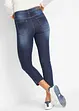 Slim Fit Ultra Soft Jeans, 7/8-längd, bonprix