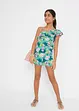 One shoulder-jumpsuit i ekologisk bomull för barn, bonprix