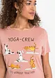T-shirt med tryck, bonprix