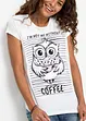 T-shirt av ren bomull, bonprix