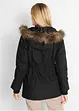 Kort parkas med teddypäls, bpc bonprix collection