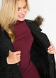 Kort parkas med teddypäls, bpc bonprix collection