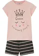 Pyjamas med shorts för barn (2 delar), bonprix