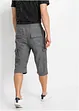 Cargobermudas med linne, Regular Fit, bonprix
