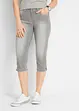 Stretchiga caprijeans (2-pack), bonprix