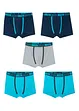 Boxershorts för pojkar (5-pack), bonprix