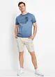 T-shirt med urtvättad look i ekologisk bomull, bonprix