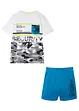 T-shirt och shorts för barn (2 delar) i ekologisk bomull, bonprix