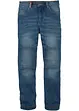 Stretchjeans Mid Waist med förstärkt knäparti, bonprix