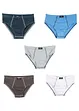 Pojkkalsonger (5-pack), av ekologisk bomull, bonprix