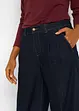 Wide Leg Jeans High Waist med bekväm midja, bonprix