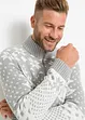 Lusemönstrad cardigan, bonprix