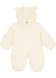 Babyoverall med luva i teddyfleece, bpc bonprix collection