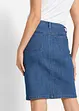 Jeanskjol med stretch, bonprix