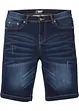 Stretchiga jeansshorts med bekvämt snitt, Regular Fit, bonprix