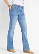 Stretchiga bootcutjeans, bonprix