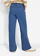 Stretch Wide Leg Jeans Mid Waist, bonprix