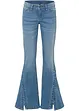 Bootcut Jeans Low Waist, ekologisk bomull, RAINBOW