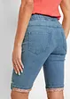 Jeansshorts med kontrasterande benslut, bonprix