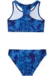 Batikmönstrad bikini för barn (2 delar), bonprix