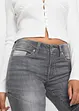 Flared Jeans Mid Waist, bonprix