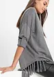 Poncho med fransar, BODYFLIRT boutique